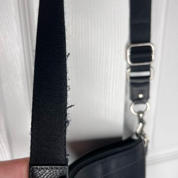 Coach Poppy Turnlock Crossbody Black Leather - Picture 11 of 12